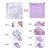 Import BORN PRETTY 50Pcs/box Tin Foil Cotton Pads Gel Nail Polish Remover Gel Remover from China