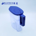 BPA free water filter pitcher that removes fluoride with 1jug and 1filter