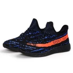 brand men fly knitting fabrics sport shoes