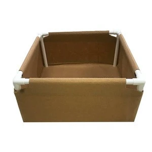 Breathable Recycle Vegetable Planters Fabric Raised Garden Beds