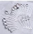 Import Bright Silver Handle Stainless Steel Cutlery Coffee Spoon Knife And Fork Set from China