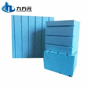 Building materials of high density extruded polystyrene foam board for building