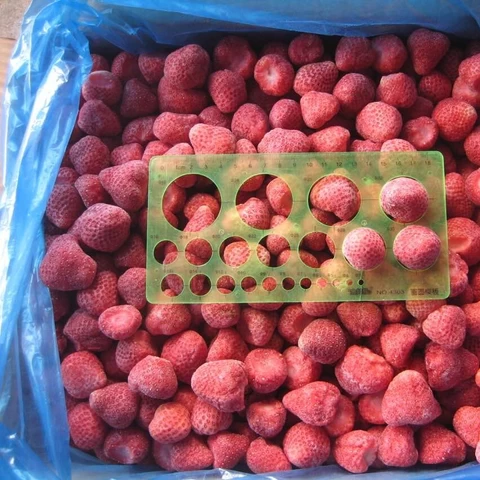 Bulk Supplier 2021 IQF Frozen Strawberry , IQF mix vegetables and fruits
