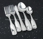 Cangshan - Henry Foodservice 18/8 and 18/0 Shell Flateware, Mirror Polish, for Home and Restaurant
