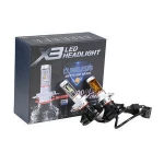 car led headlight car light bulbs automotive lighting X3 Auto+Lighting+System free diy with 3 colors 50 headlamp