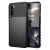 Import Carbon Fiber Leather Design with TPU Bumper Premium Back Shell Case (Black) for One Plus Nord from China