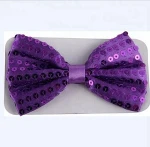 Carniva party sequin bow tie for sale factory direct