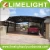 Import Carport with bronze aluminium alloy frame and bronze polycarbonate solid sheet for garage and garden shelter from China