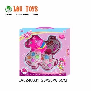 Cartoon Toy Makeup Kit For Girl Pretend Play Cosmetic Toy For Kids