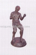 Cast iron Boxing Athlete