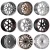 Import casting flow forming  wheels  deep concave style best quality wheels factory wholesale car alloy  pcd 5x113 rims from China
