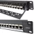 Import Cat6a Shielded Wallmount or Rackmount Patch Panel, Compatible with Cat6a Cabling, 24-Port ,1U 19&quot; from China