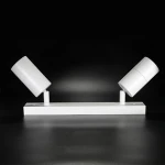 CE Approval Outdoor Indoor Aluminium Ceiling Track Lamp 2 Spotlights Pendant Light