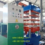 CE rubber door mat making machine / rubber floor mat vulcanizing press machine