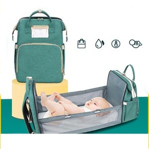 CE/CPC OEM/ODM 2020 hot sales fashion waterproof shoulder  travel nappy  diaper baby bed bag mom Mommy  diaper bag  backpack