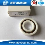 ceramic high speed ball bearing 100000 rpm PEEK cage ZrO2 full ceramic bearing 6000 CE