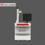 CH LASER CX-Q100 20w 30w fiber laser marking machine for metal and plastic ABS PVC PPR materials