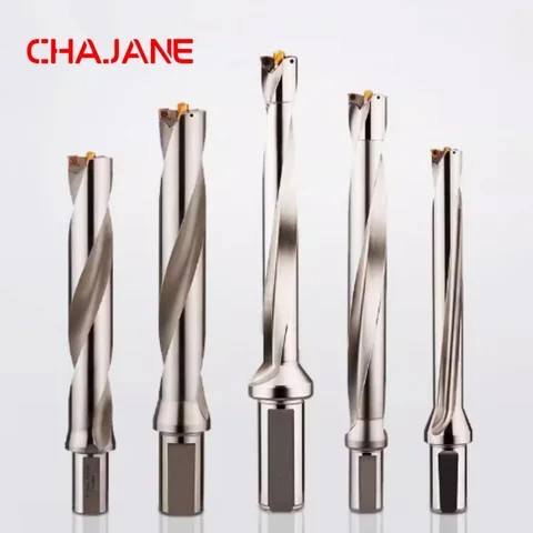 Buy Chajane Tungsten Steel 3d/5d/8d/10d Internal Cooling Carbide Bit ...