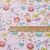 Import Cheap Factory Price hello kitty and doughnut digital printing 100% poplin woven cotton candy pink fabric from China