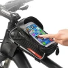 Cheap Factory Price universal high capacity tail seat front pannier waterproof touchscreen phone case bag boxes
