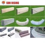Cheap Grey Granite Curbstone from Own Quarry