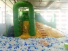 Cheap price Inflatable slider bouncer for kids Hot item Huge Inflatable Pool party items Playground