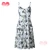 Import Chiffon Long Beach Dress Boho Sleeveless Fashion Sling Dress from China