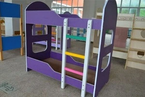 Children Furniture Kids MDF Bunk Beds with Stairs