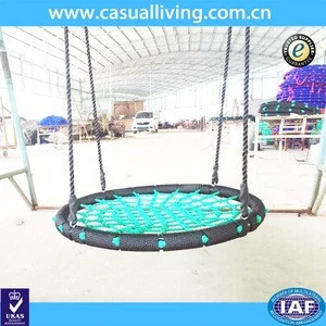 Children Nest Hanging Swing Seat Indoor and Outdoor Exercise Use Toy for Children Swings Round