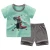 Children&#x27;s summer baby clothing sets short-sleeved suit new T-shirt + pants cartoon printing boy girl child clothes sets