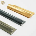 China Factory aluminium tile trim round open aluminum ceramic edge tile trim