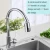 Import China GIBO touchless gold matt black brass stainless steel touch sensor pull out kitchen sink tap faucets from China