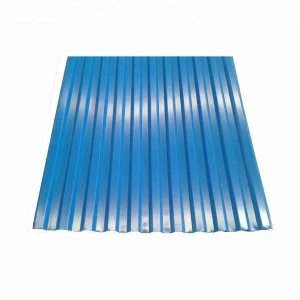China gold supplier wave coated corrugated steel sheet metal/roofing sheet
