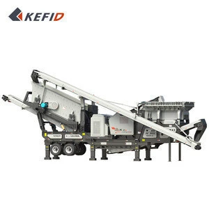 China lead brand iron ore mobile crushing and screening plant with good performance