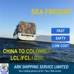 China sea freight cargo to Colombia container service shipping cost agent trade assurance