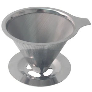 China Stainless Steel Disk Replaces Paper Mesh Coffee Filters Filter