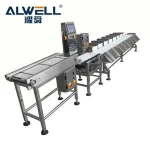 China supplier manufacture chicken feet weight grading machine