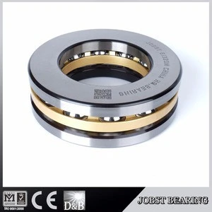 Chinese bearings manufactures brass cage thrust roller bearing and single direction