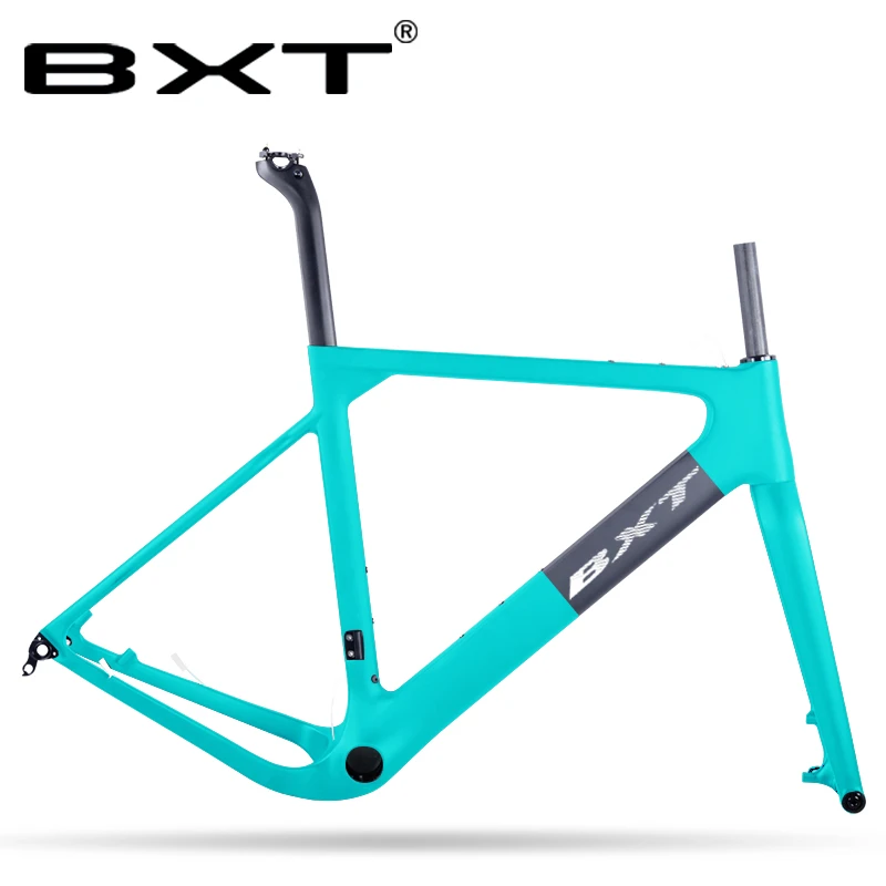 Chinese bicycle 700C/27.5er road MTB bici full carbon fibre gravel bike frame gravel bicycle spare parts bicycle frame