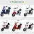 Chinese Manufacture Small 800w 48V20AH Other Moped Scooter Electric Motorcycle For Pink