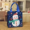 Christmas Customized Recycled Promotional Colorful Biodegradable Gift Eco Friendly Tote Reusable Shopping Laminated Nonwoven Bag