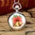 Import Christmas gift Reindeer sleigh new style snowman santa christmas pocket watch from China