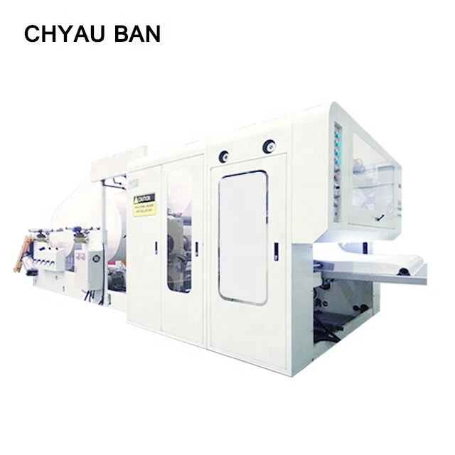 Chyau Ban High Product Capacity Facial Tissue Paper Production Manufacturing Process