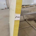 Cleanroom Panel Sandwich Wall Outside Eps Sandwich Panel Cleanroom Dome House Eps Clean Room Sandwich Panel For Roof