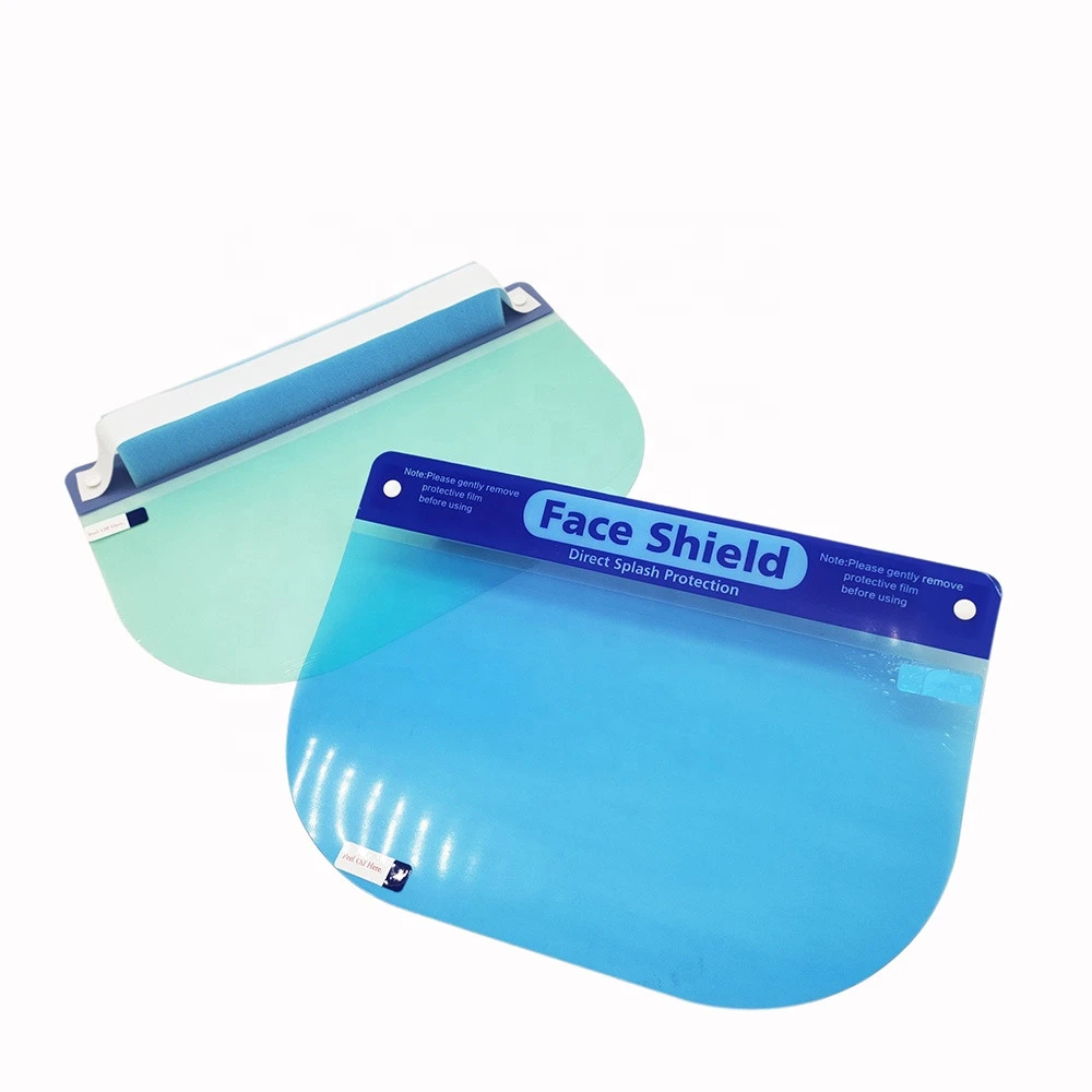 Clear Dental Protective Anti Fog Plastic Transparent Face Shield