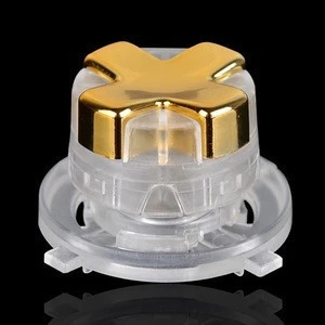 clear seat chrome gold d pad For XBOX 360 Controller Transforming D Pad button