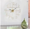 Clock Wall  Cheap Price Quartz analog Modern DIY 3D  Modern Wall Clock For Living Room Home Decor