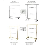 clothings racks display garment dress shirt rack