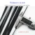 Import CNBX 100 Pieces 0.3 Inch Width Heavy Duty Ultra Strong Plastic Tensile Strength Wraps Black White Nylon Cable Zip Ties from China