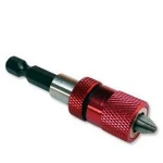 CNC machine turning titanium/tungsten/100Cr6 chrome plate Adjustable Screwdriver Bit Holder with Magnetic Tip and Hardened shaft